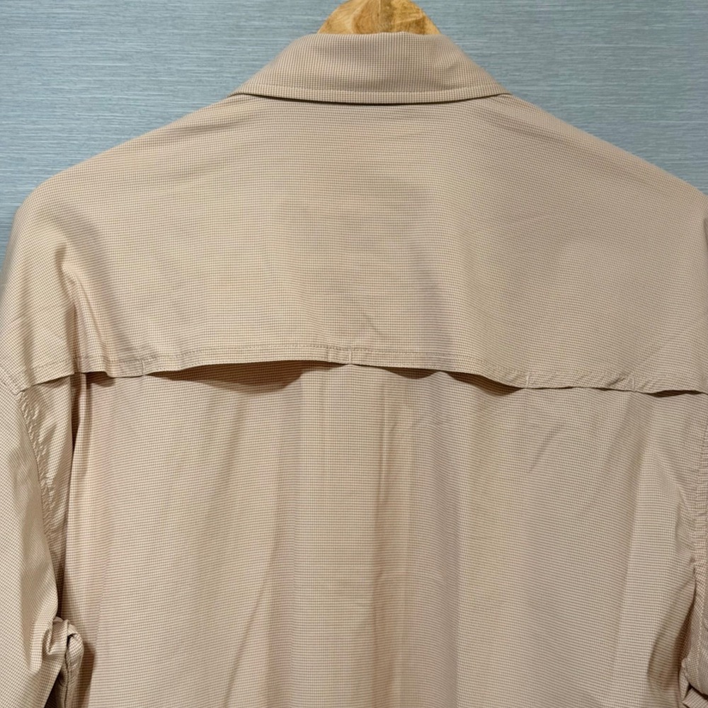 Poncho Outdoors Mens the lavaca Performance Fishing Shirt Magnetic Pockets Large - Picture 6 of 11